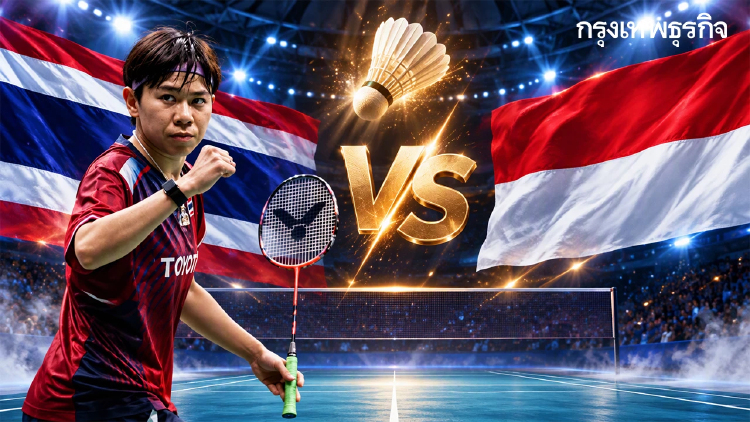 ถ่ายทอดสดแบดมินตัน 'เม ศุภนิดา พบ อินโดนีเซีย' เดนมาร์ก โอเพ่น 2026