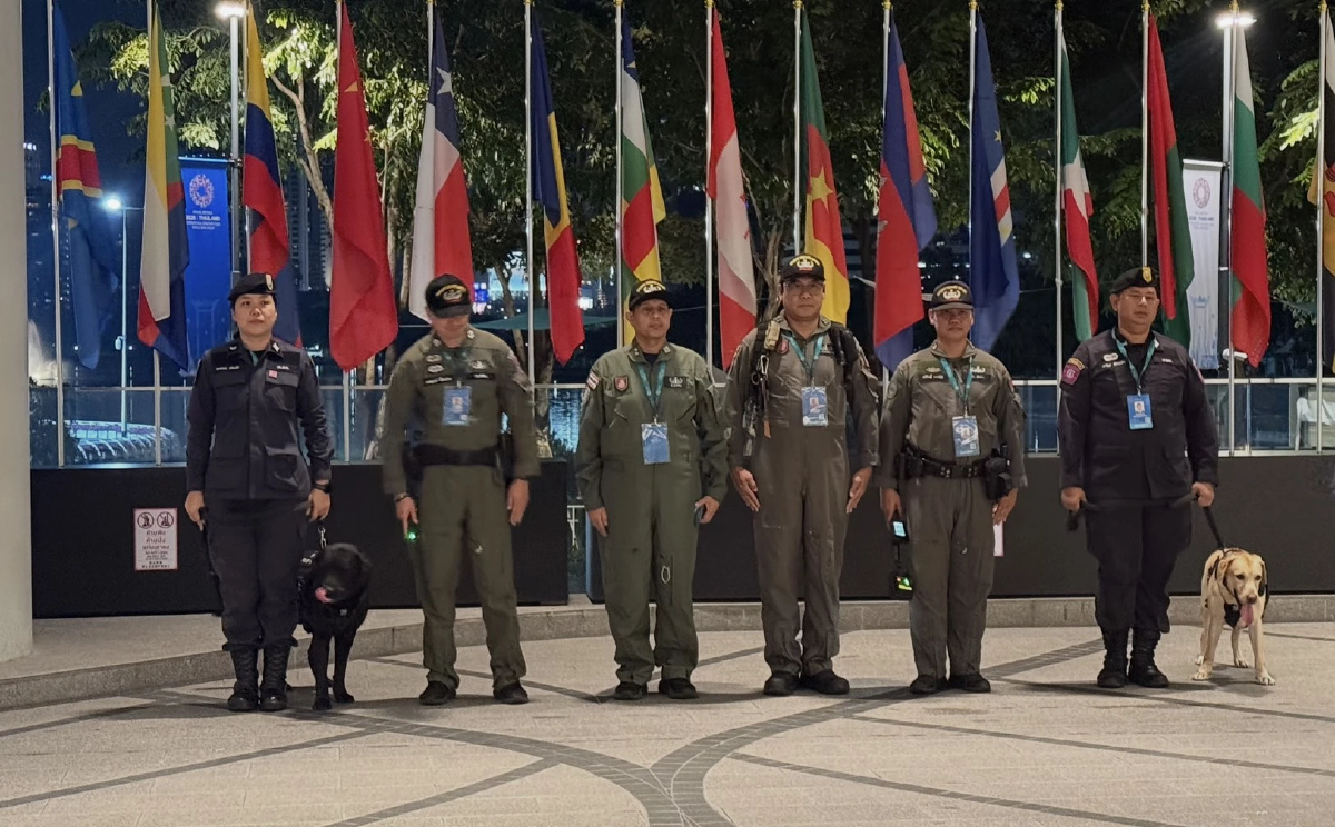 ภารกิจ 'สุนัขตำรวจ K-9' เบื้องหลังความปลอดภัยขั้นสูงสุด งานประชุมระดับโลก IMF-World Bank 2026
