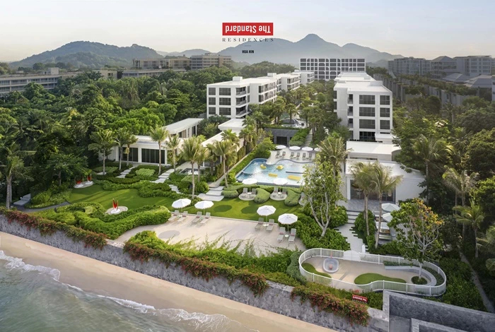 ครั้งแรกของโลกThe Standard Residencesหัวหิน  บีชฟร้อนท์เรสซิเดนซ์มูลค่า4.5พันล้าน