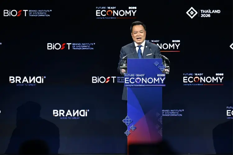อนุทิน ชูวิสัยทัศน์ 'Future-Ready Thailand' พลิกจุดแข็งประเทศสร้างเครื่องยนต์เศรษฐกิจใหม่