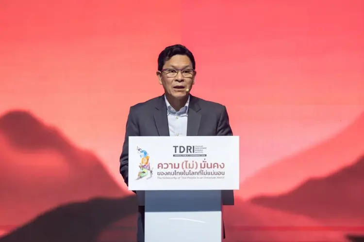 ดร.วิรไท เปิด 3 สาเหตุ คนไทยชีวิตไม่มั่นคง แนะเร่งสร้างงาน-แก้เหลื่อมล้ำ-ปฏิรูปภาครัฐ