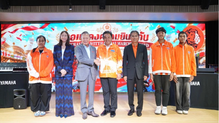 สยามดนตรียามาฮ่า ร่วมฉลองความสำเร็จแก่ วงโยธวาทิตโรงเรียนราชสีมาวิทยาลัย คว้าแชมป์โลก