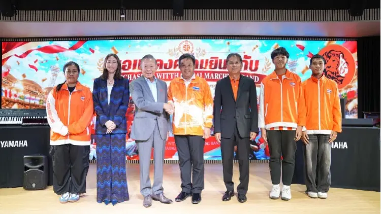 สยามดนตรียามาฮ่า ร่วมฉลองความสำเร็จแก่ วงโยธวาทิตโรงเรียนราชสีมาวิทยาลัย คว้าแชมป์โลก