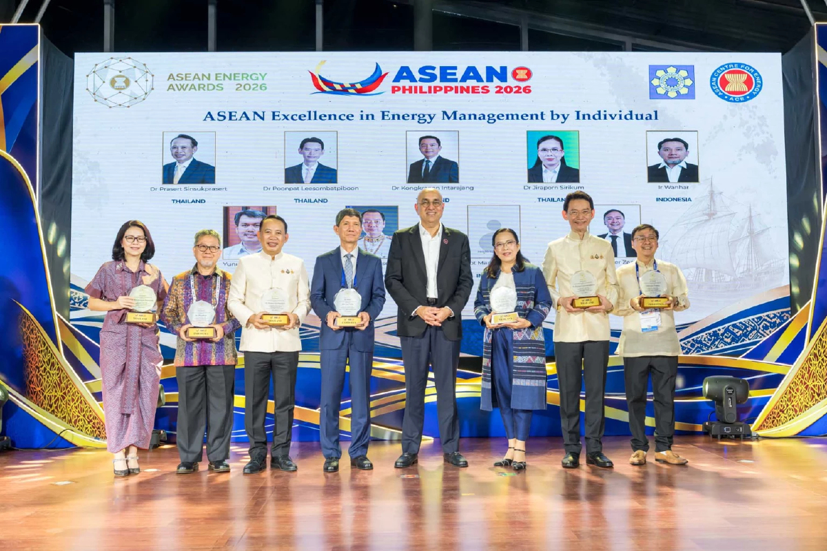 ไทยแชมป์อาเซียน! คว้า 21 รางวัล ASEAN Energy Awards 2026 'พพ.' เดินหน้ามุ่ง Net Zero
