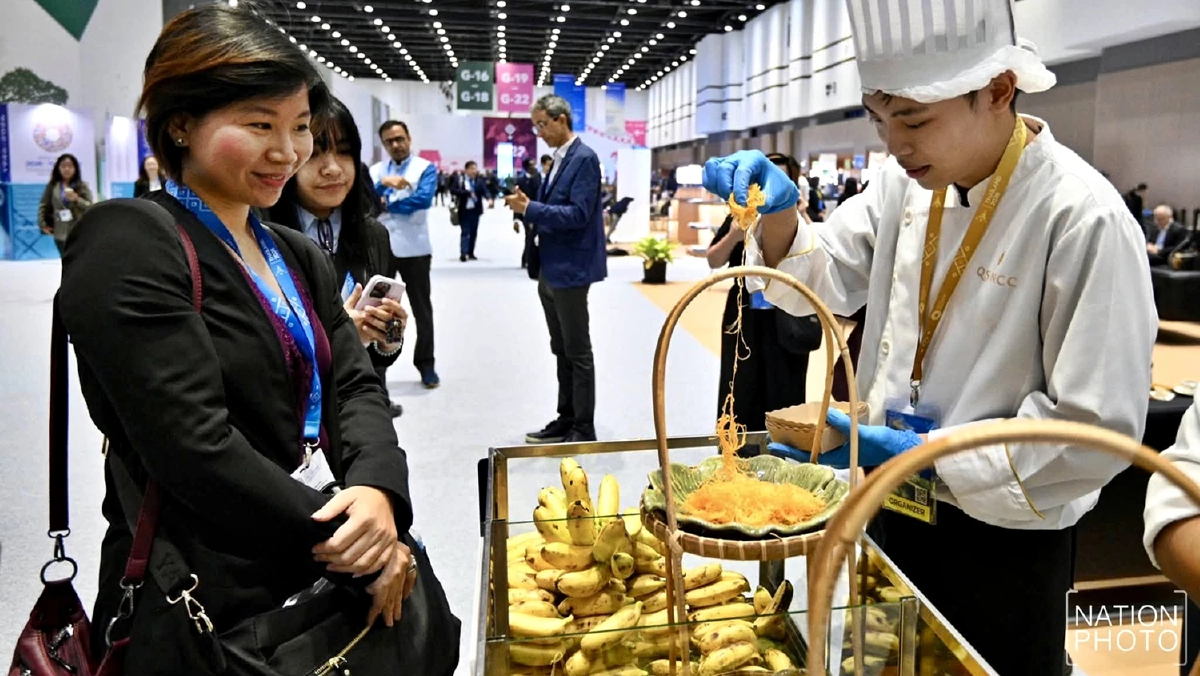 ซอฟต์พาวเวอร์ไทย! เสิร์ฟ ‘กล้วยไข่-ฝอยทอง’ มัดใจต่างชาติในงาน IMF-World Bank 2026