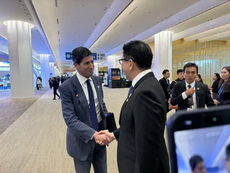 'เอกนิติ' ปลื้ม 'เควิน วอร์ช' ชมไทยปราบสแกมเมอร์ ชู ‘Bangkok Blueprint’ สู้ภัยการเงินข้ามชาติ