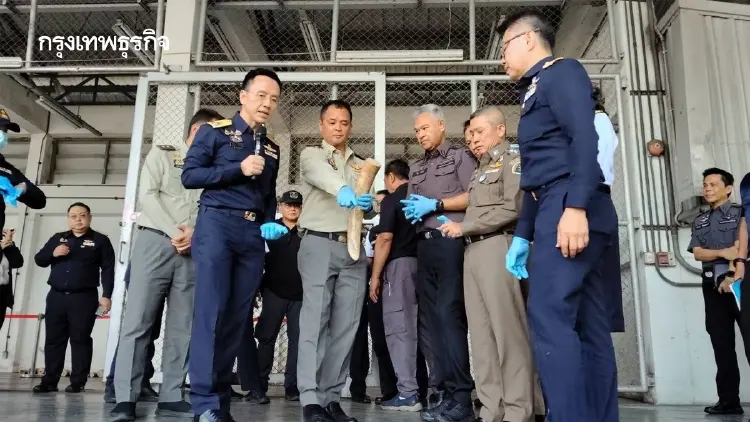 ‘ศุลกากร’ สกัดลอบค้างาช้างข้ามชาติ 3.1 ตัน ซ่อนในไม้แปรรูป เตรียมขยายผลจับกุมผู้เกี่ยวข้อง