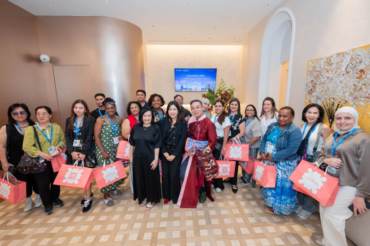 'ห้างเซ็นทรัล–เซ็นทรัล เอ็มบาสซี' ต้อนรับคณะคู่สมรส IMF–World Bank 2026 สัมผัสประสบการณ์ Thai Heritage, Global Standards