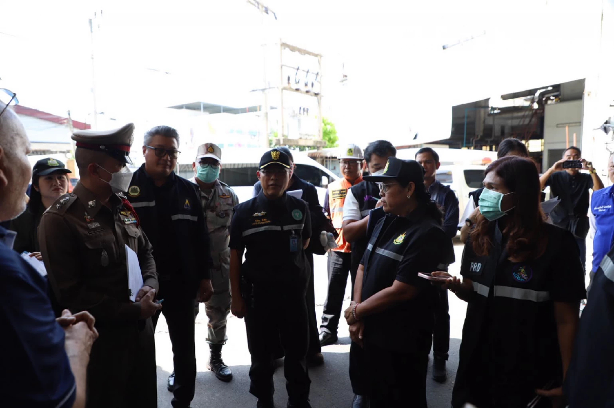 สลด ตาย 1 แอมโมเนียรั่วในโรงงานอาหารแช่แข็งที่สมุทรสาคร ลุยตรวจสอบ