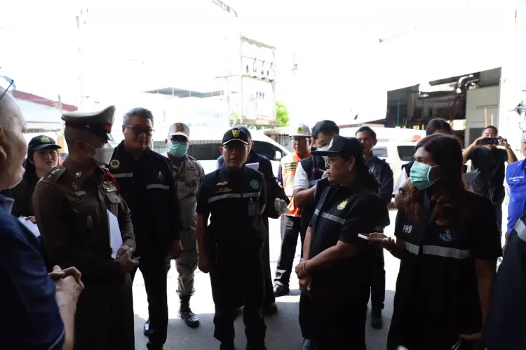 สลด ตาย 1 แอมโมเนียรั่วในโรงงานอาหารแช่แข็งที่สมุทรสาคร ลุยตรวจสอบ