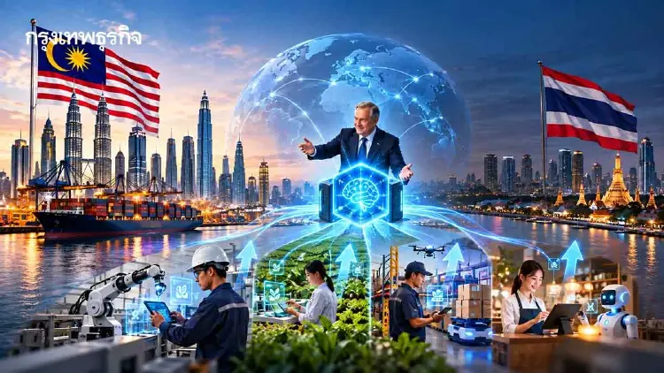 ไทยส่งออกสินค้าเอไอ 22% ตามหลังมาเลเซียที่ 50%     ธนาคารโลกชู “Small AI” ดันผลิตภาพ