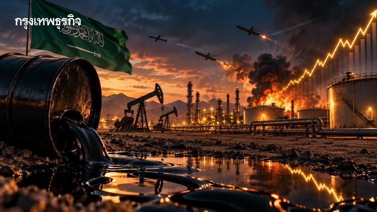 ราคาน้ำมันดิบปรับตัวขึ้น WTI สูงเฉียด 95 ดอลลาร์ ฮูตีโจมตีซาอุดีอาระเบียต่อ