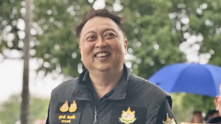 ‘สุชาติ’ แจง เบิร์ธเดย์ ‘เนวิน’ แสดงมุทิตาจิต ยัน รัฐบาล ไม่หยุดแก้น้ำท่วม