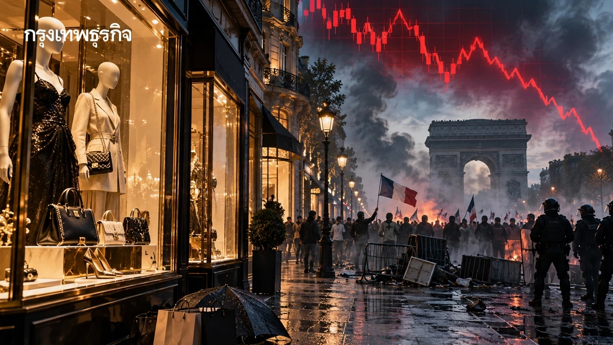 จลาจลฝรั่งเศสเขย่าหุ้นหรู LVMH-Hermès  เสี่ยงยอดขายสะดุด โบรกแนะ Wait and See