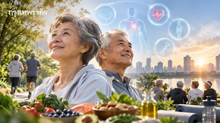 'วันผู้สูงอายุสากล' ชวนเพิ่ม  Healthspan เสริมภูมิคุ้มกัน ลดเสี่ยงโรครุนแรง